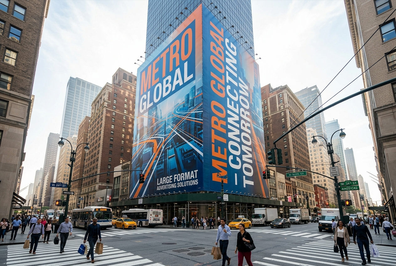 Building wrap large format